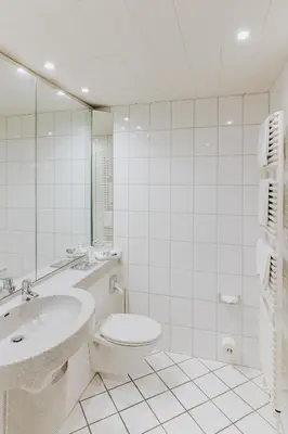 Ein Badezimmer in der Unterkunft Hotel-Restaurant Zum Schwanen