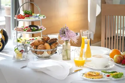 Essen im Hotel oder in der Nähe