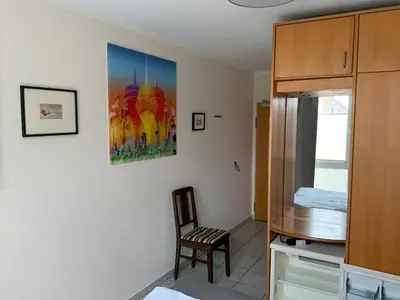 Ein Bett oder Betten in einem Zimmer der Unterkunft Landgasthof zum Hasen