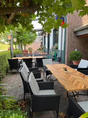Ein Garten an der Unterkunft Landgasthof zum Hasen