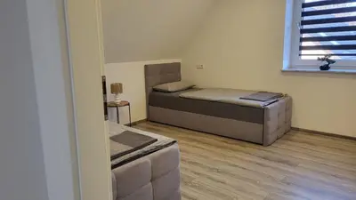 Ein Sitzbereich in der Unterkunft Apartment Home in NRW