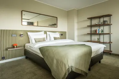 Ein Bett oder Betten in einem Zimmer der Unterkunft Das Vesper