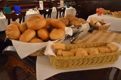 Essen im Hotel oder in der Nähe