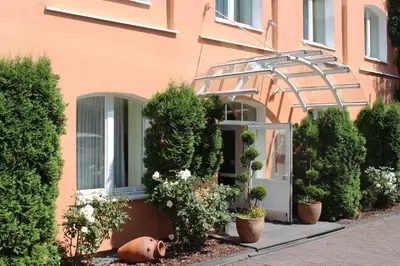 Das Gebäude in dem sich das Hotel befindet