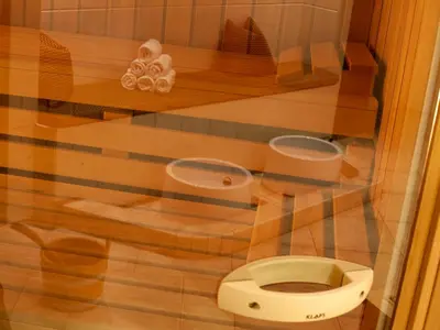 Ein Badezimmer in der Unterkunft Schloss Hotel Holzrichter