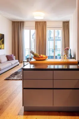 Ein Sitzbereich in der Unterkunft The Wellem Residences