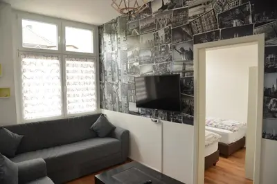 TV/Unterhaltungsangebot in der Unterkunft Design Apartments 1