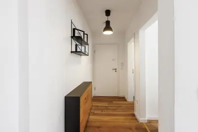 TV/Unterhaltungsangebot in der Unterkunft Glück Auf Appartements Am Stadtpark Duisburg
