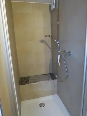 Ein Badezimmer in der Unterkunft Gästehaus Schönenberg