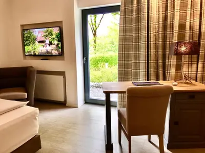 TV/Unterhaltungsangebot in der Unterkunft Park Villa Hotel