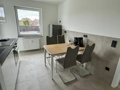 Küche/Küchenzeile in der Unterkunft Aparts House Essen - Balkon - Free Parking- WiFi - Kitchen