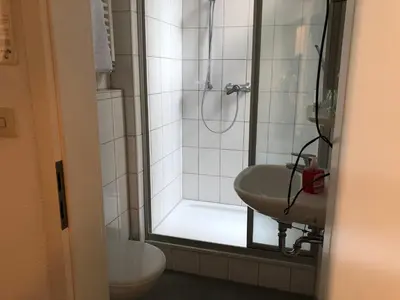 Ein Badezimmer in der Unterkunft Hotel Westfälischer Hof