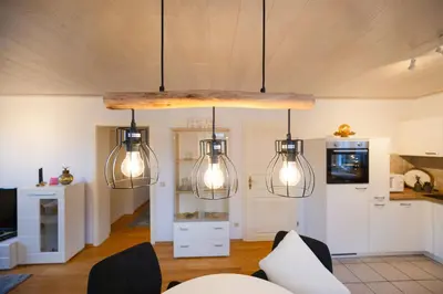 Küche/Küchenzeile in der Unterkunft Ferienwohnung Menden