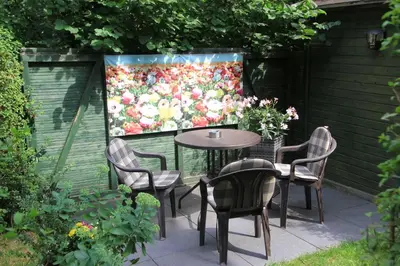 Ein Garten an der Unterkunft Ferienwohnung zum Eifgental