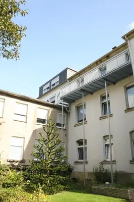 Das Gebäude in dem sich das Bed & Breakfast befindet