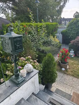 Ein Garten an der Unterkunft Düsseldorf Messe -Apartment Milan