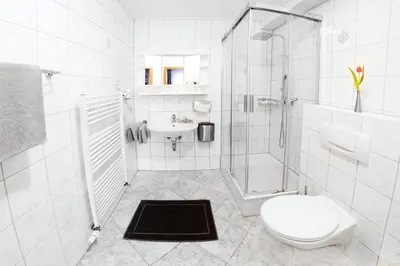 Ein Badezimmer in der Unterkunft Hotel Restaurant Waldlust