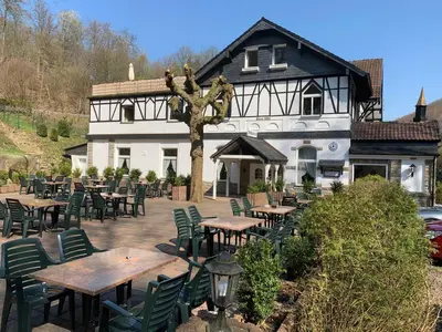 Das Gebäude in dem sich das Hotel befindet