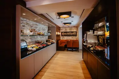 Küche/Küchenzeile in der Unterkunft Hotel-Restaurant Haselhoff