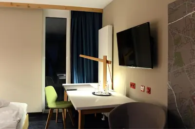 TV/Unterhaltungsangebot in der Unterkunft Claudius Hotel