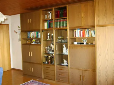 Die Bibliothek in der Ferienwohnung