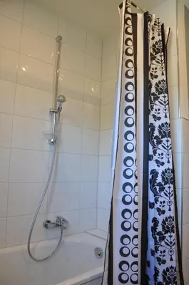 Ein Badezimmer in der Unterkunft Möllenbecks Messewohnungen