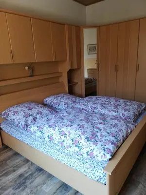 Ein Bett oder Betten in einem Zimmer der Unterkunft Ferienwohnung Gladbeck-Rohde