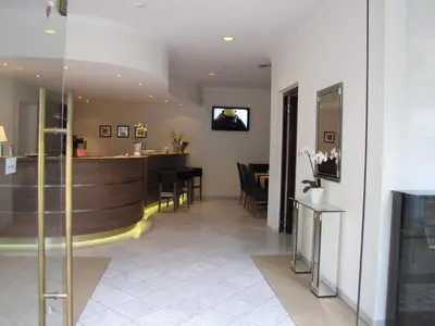 TV/Unterhaltungsangebot in der Unterkunft Arcade Hotel