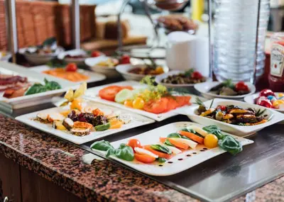 Essen im Hotel oder in der Nähe