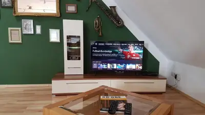 TV/Unterhaltungsangebot in der Unterkunft Mühlenberger Ponyhof