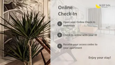 Grundriss der Unterkunft Sleep Inn Düsseldorf Suites