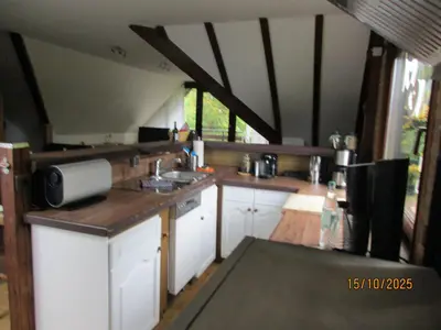 Küche/Küchenzeile in der Unterkunft Ferienwohnung,Über Tage