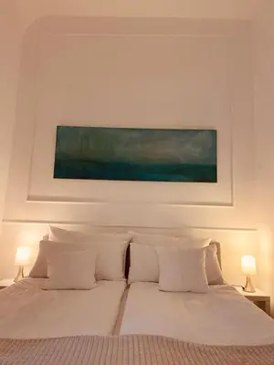 Ein Bett oder Betten in einem Zimmer der Unterkunft Apartment 229