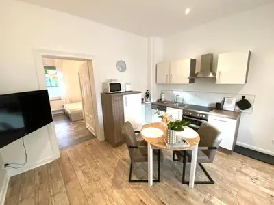 Küche/Küchenzeile in der Unterkunft Apartment 229