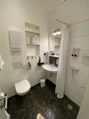 Ein Badezimmer in der Unterkunft Apartment 229