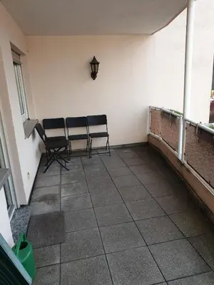 Ein Balkon oder eine Terrasse in der Unterkunft Ferienwohnung Calabria Nr 2