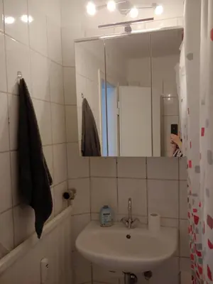 Ein Badezimmer in der Unterkunft Duisburg Beeck