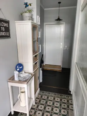 Küche/Küchenzeile in der Unterkunft FEWO Altstadt Hückeswagen