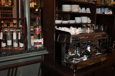 Lounge oder Bar in der Unterkunft TOTO's Gasthaus
