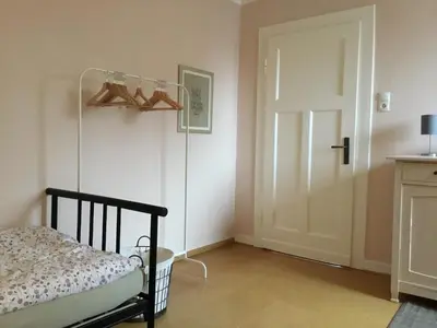Ein Bett oder Betten in einem Zimmer der Unterkunft Wohlfühlambiente in Dorsten