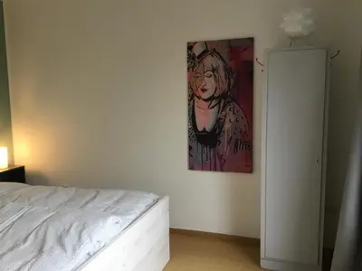 Ein Bett oder Betten in einem Zimmer der Unterkunft Wohlfühlambiente in Dorsten