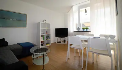 TV/Unterhaltungsangebot in der Unterkunft Ferienwohnung achtpunkt2