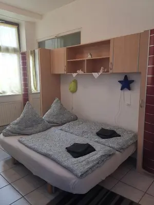 Ein Bett oder Betten in einem Zimmer der Unterkunft Ferienhaus Zoe 120 m2
