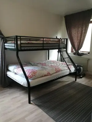 Ein Bett oder Betten in einem Zimmer der Unterkunft Ferienhaus Zoe 120 m2