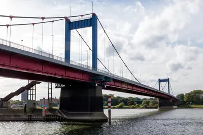 Blick auf einen Fluss in der Nähe der Ferienwohnung
