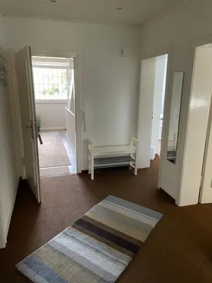 Ein Bett oder Betten in einem Zimmer der Unterkunft Messewohnung Düsseldorf