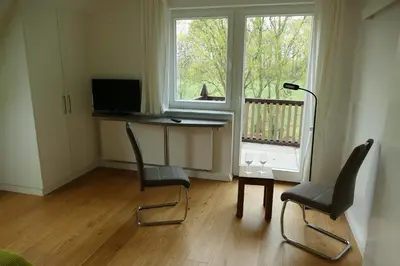 TV/Unterhaltungsangebot in der Unterkunft Ferienwohnung am Wulfkamp
