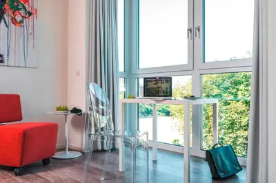 TV/Unterhaltungsangebot in der Unterkunft Mintrops Concierge Hotel