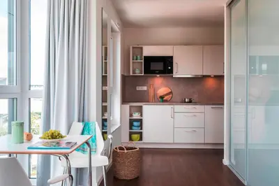 Küche/Küchenzeile in der Unterkunft Mintrops Concierge Hotel