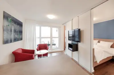 TV/Unterhaltungsangebot in der Unterkunft Mintrops Concierge Hotel